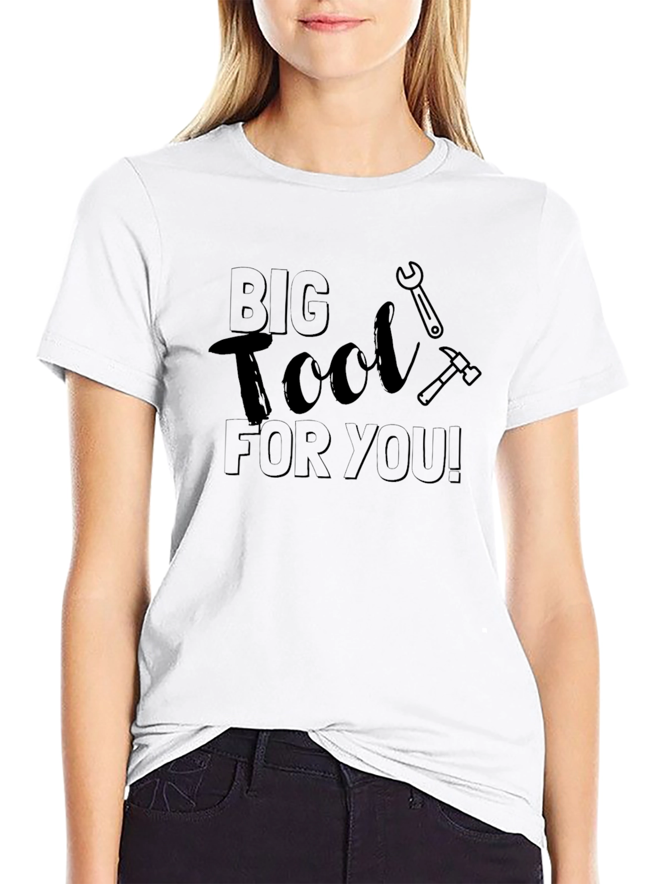 Big Tool For You Black Graphic T-Shirt