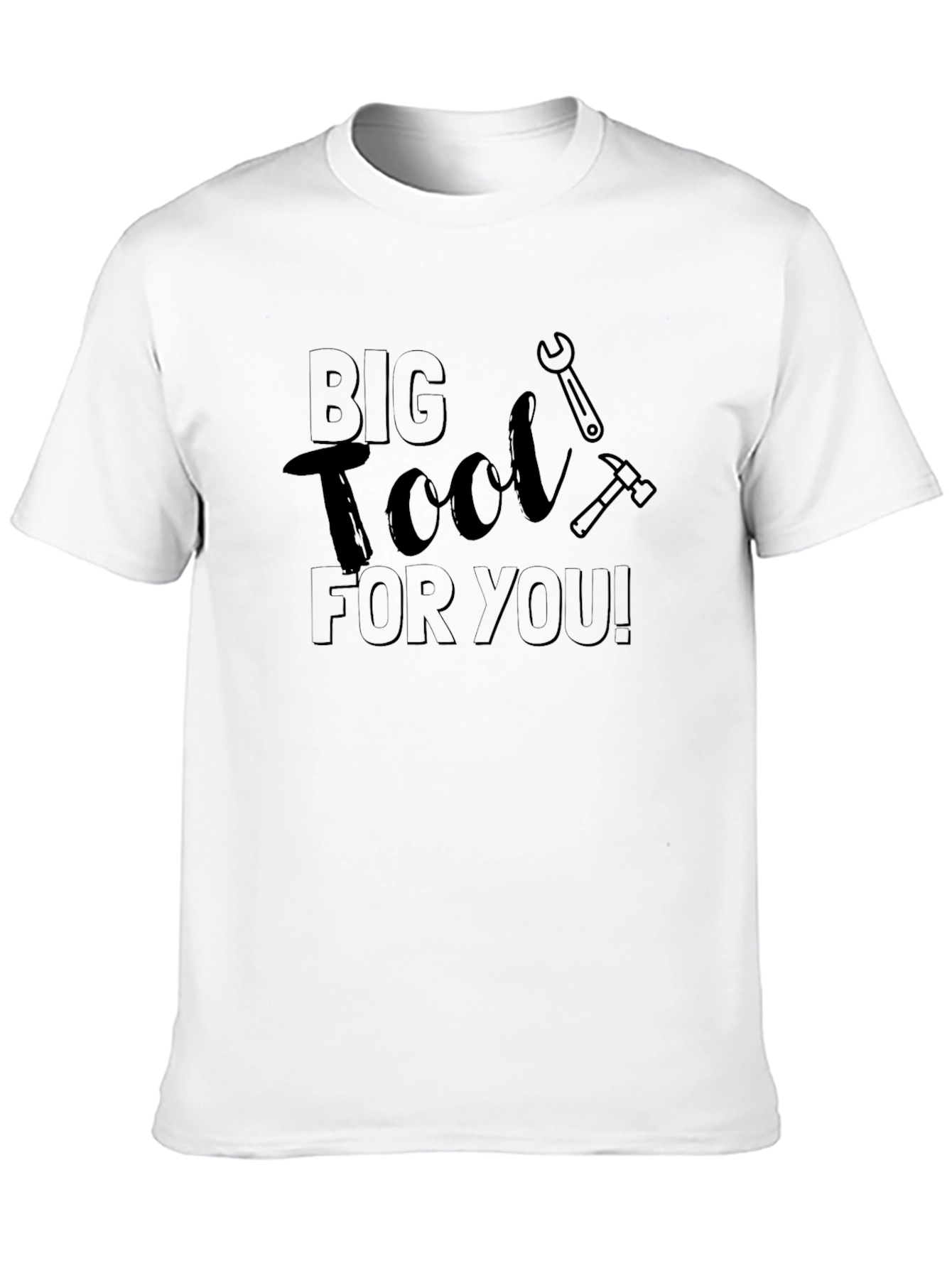 Big Tool For You Black Graphic T-Shirt