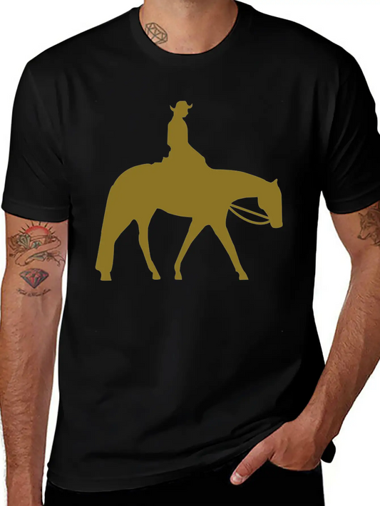 Quarter Horse Western Pleasure Lightweight Cotton T-Shirt – Daily Comfort Graphic Shirt