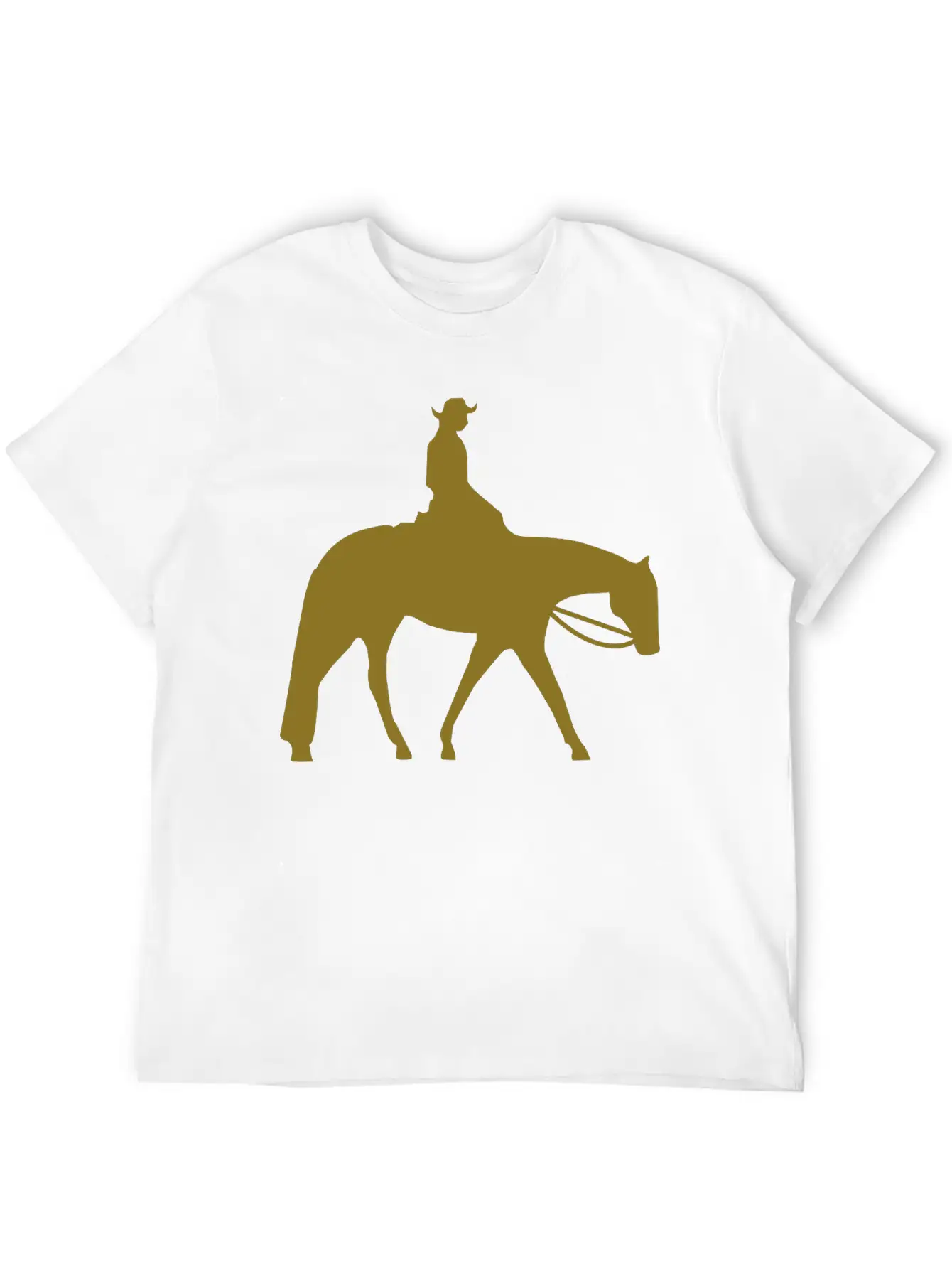 Quarter Horse Western Pleasure Lightweight Cotton T-Shirt – Daily Comfort Graphic Shirt