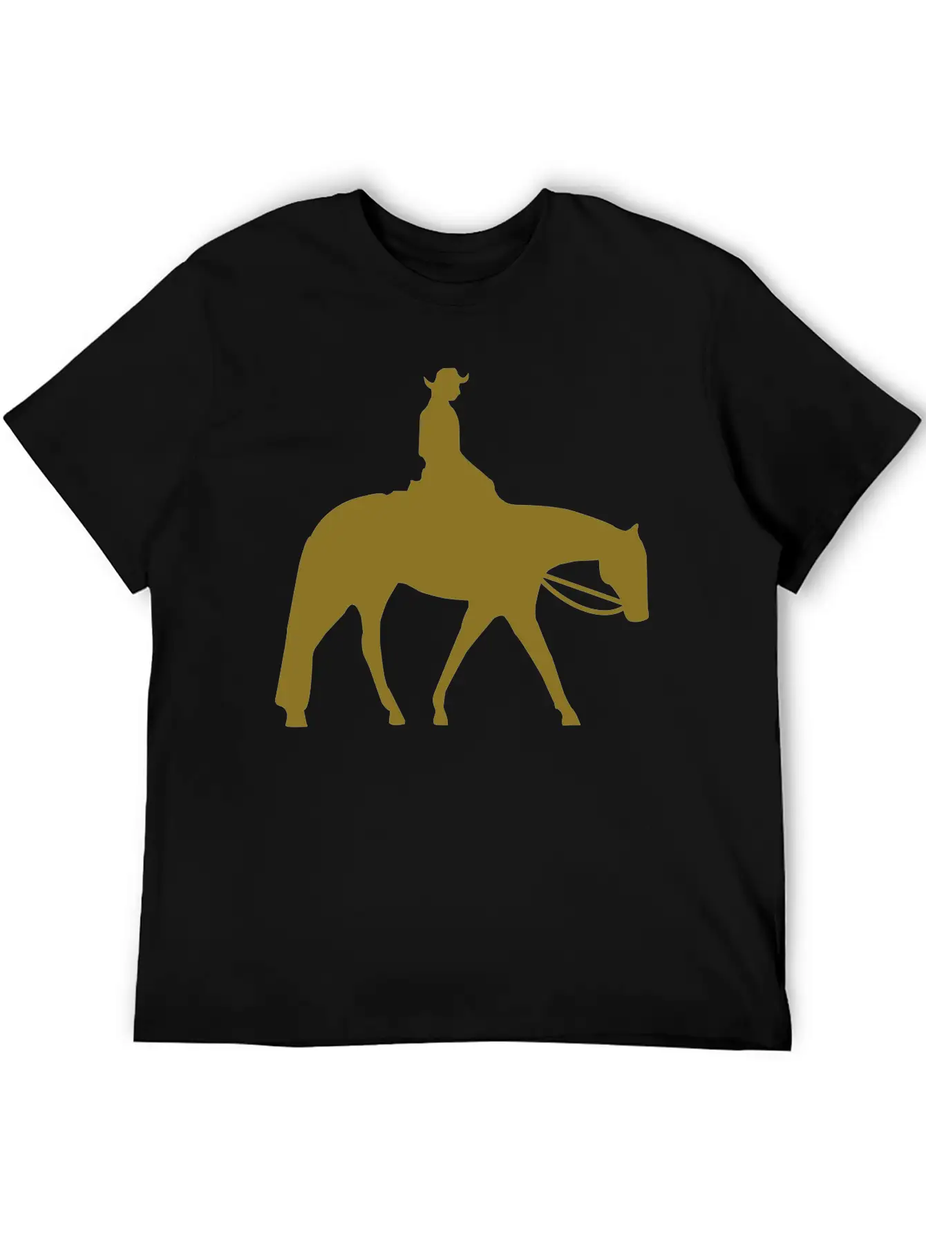 Quarter Horse Western Pleasure Lightweight Cotton T-Shirt – Daily Comfort Graphic Shirt
