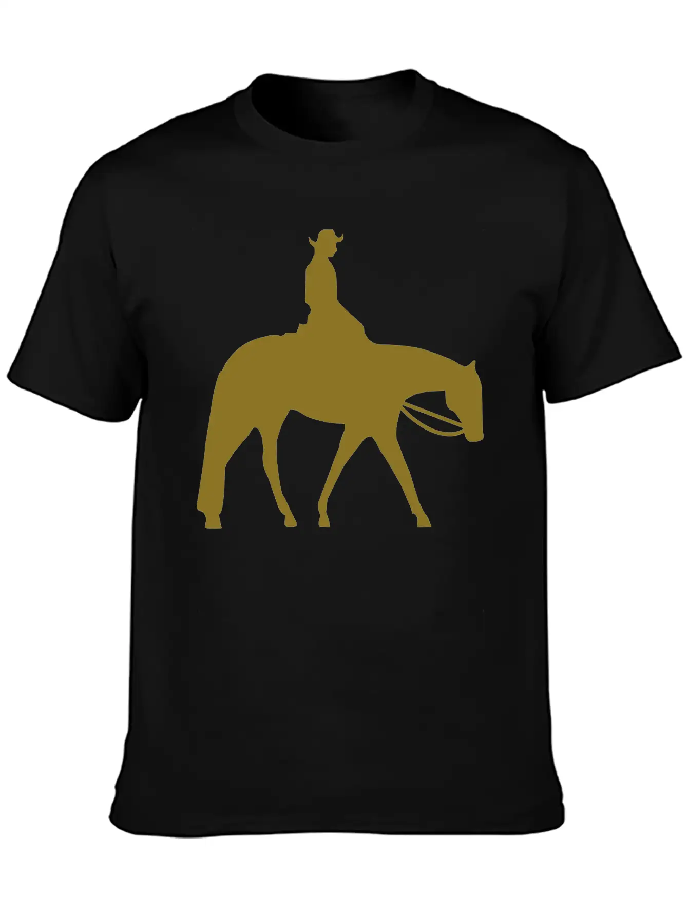 Quarter Horse Western Pleasure Lightweight Cotton T-Shirt – Daily Comfort Graphic Shirt