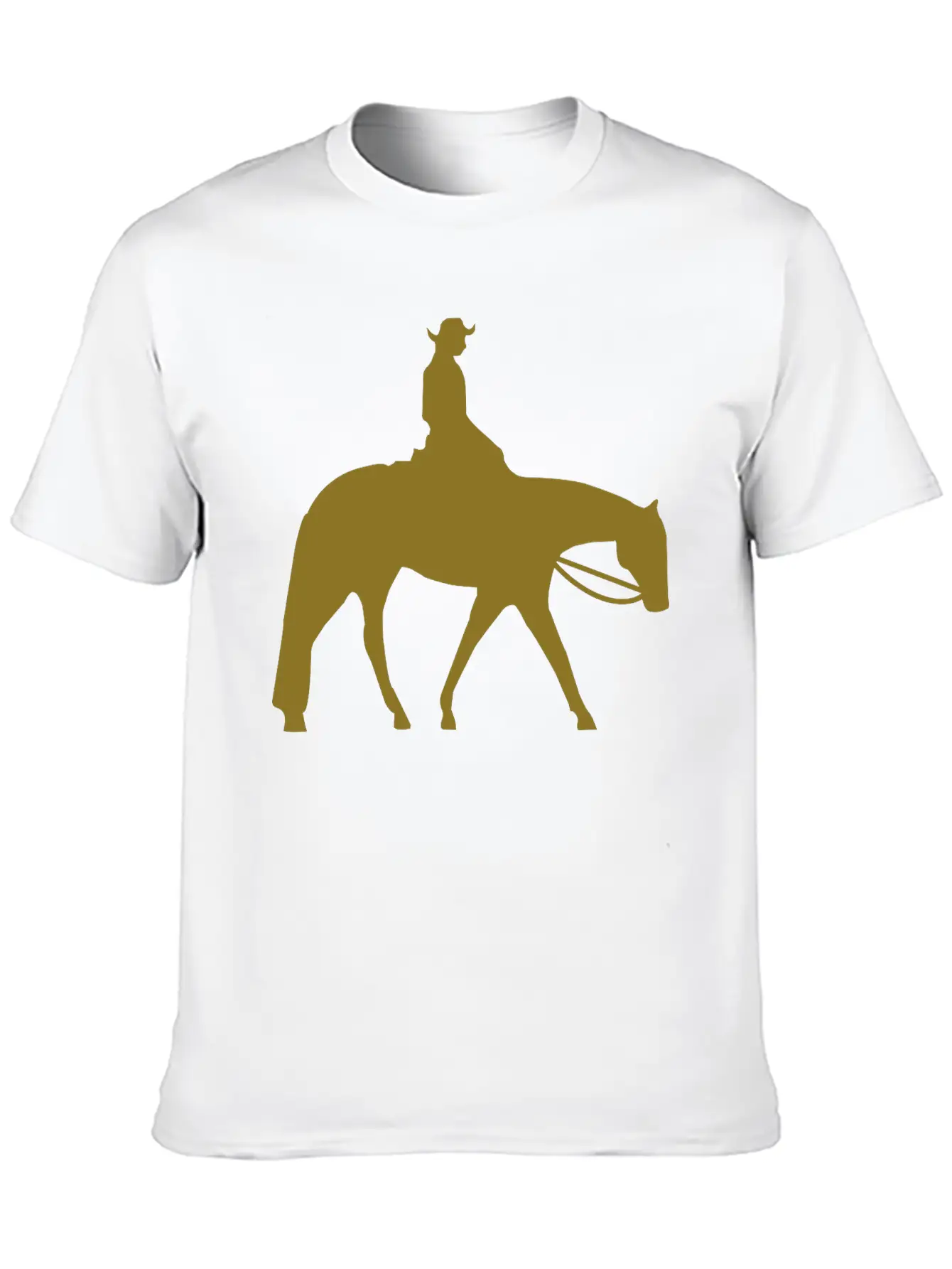 Quarter Horse Western Pleasure Lightweight Cotton T-Shirt – Daily Comfort Graphic Shirt