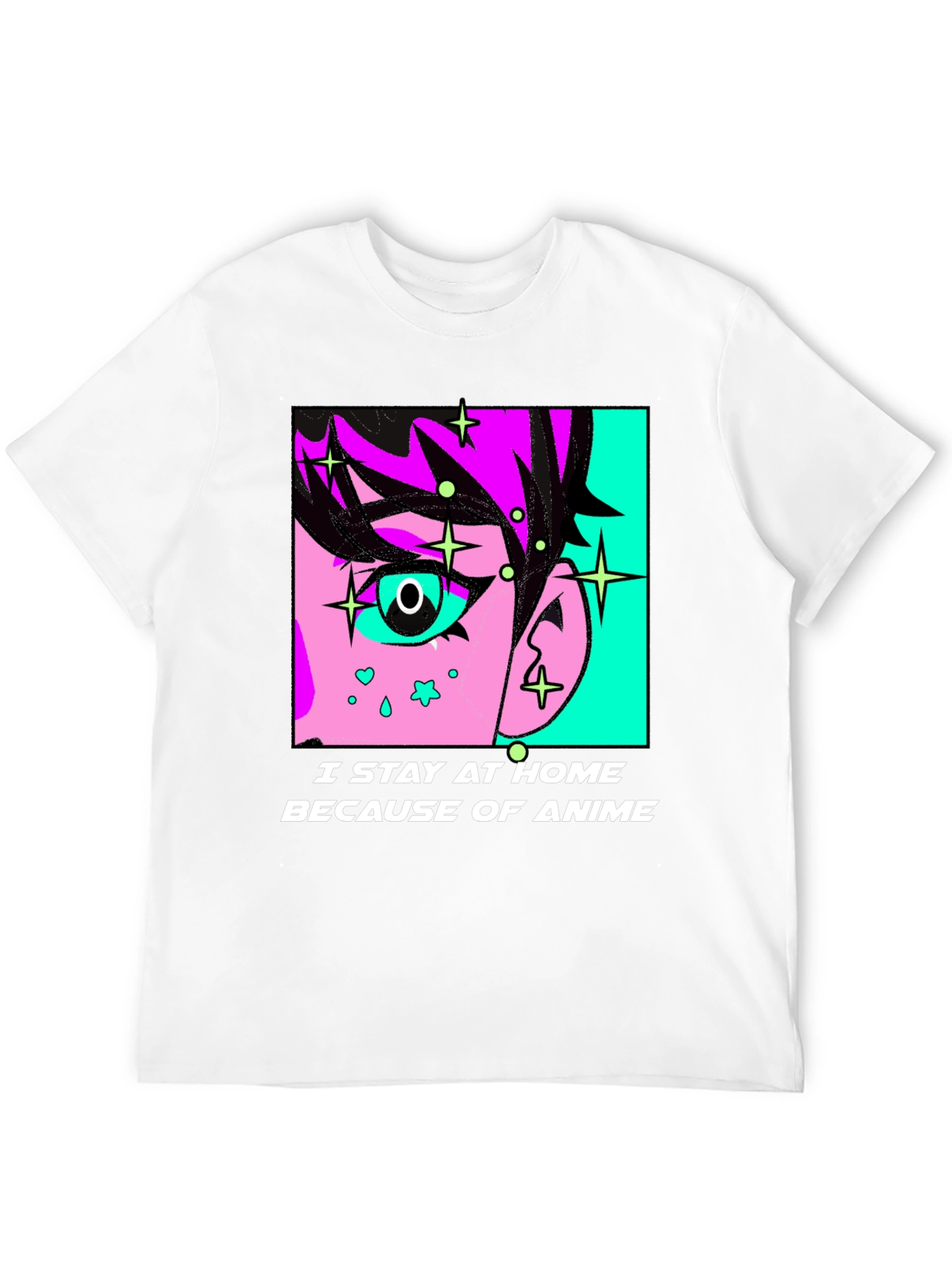 Anime Lover T-Shirt: Stay Home For Anime