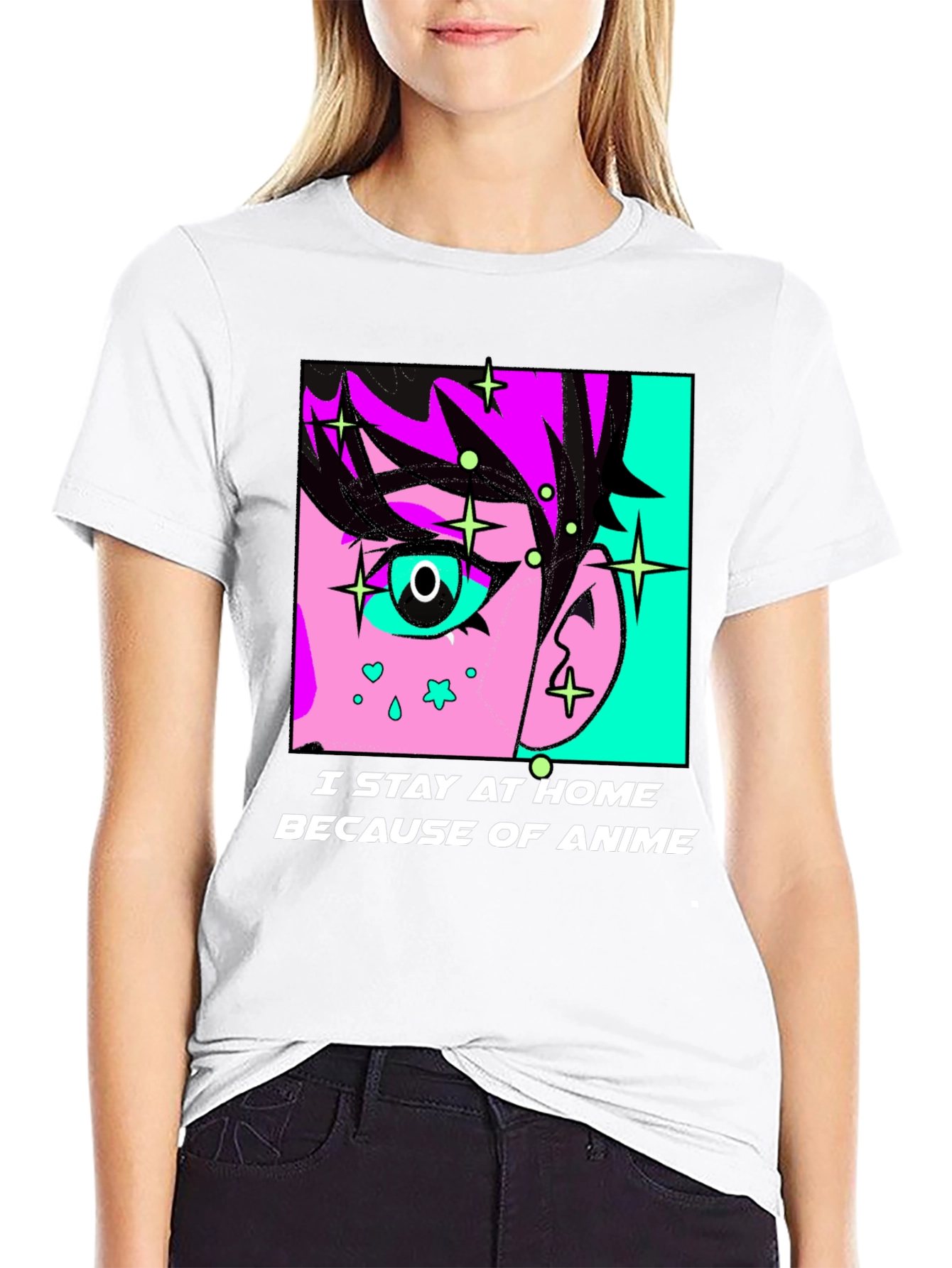 Anime Lover T-Shirt: Stay Home For Anime