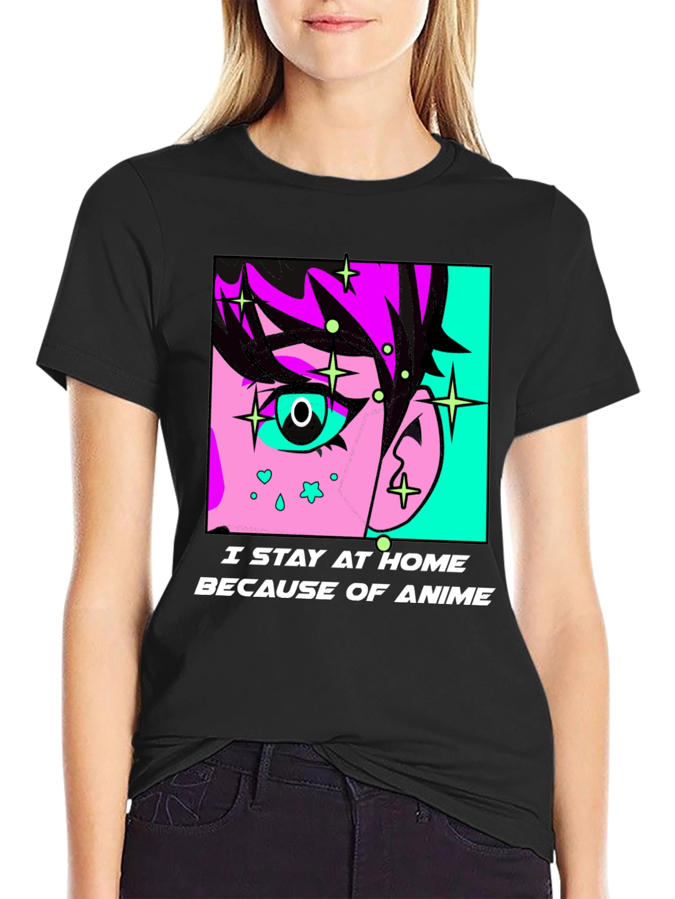 Anime Lover T-Shirt: Stay Home For Anime