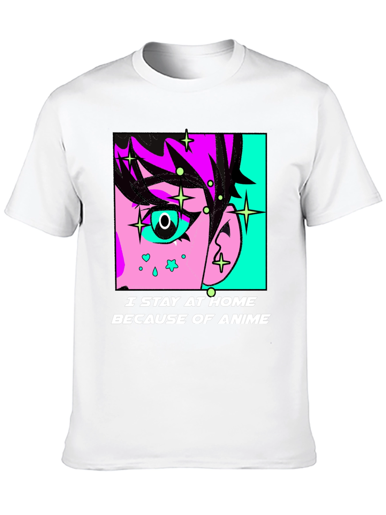 Anime Lover T-Shirt: Stay Home For Anime