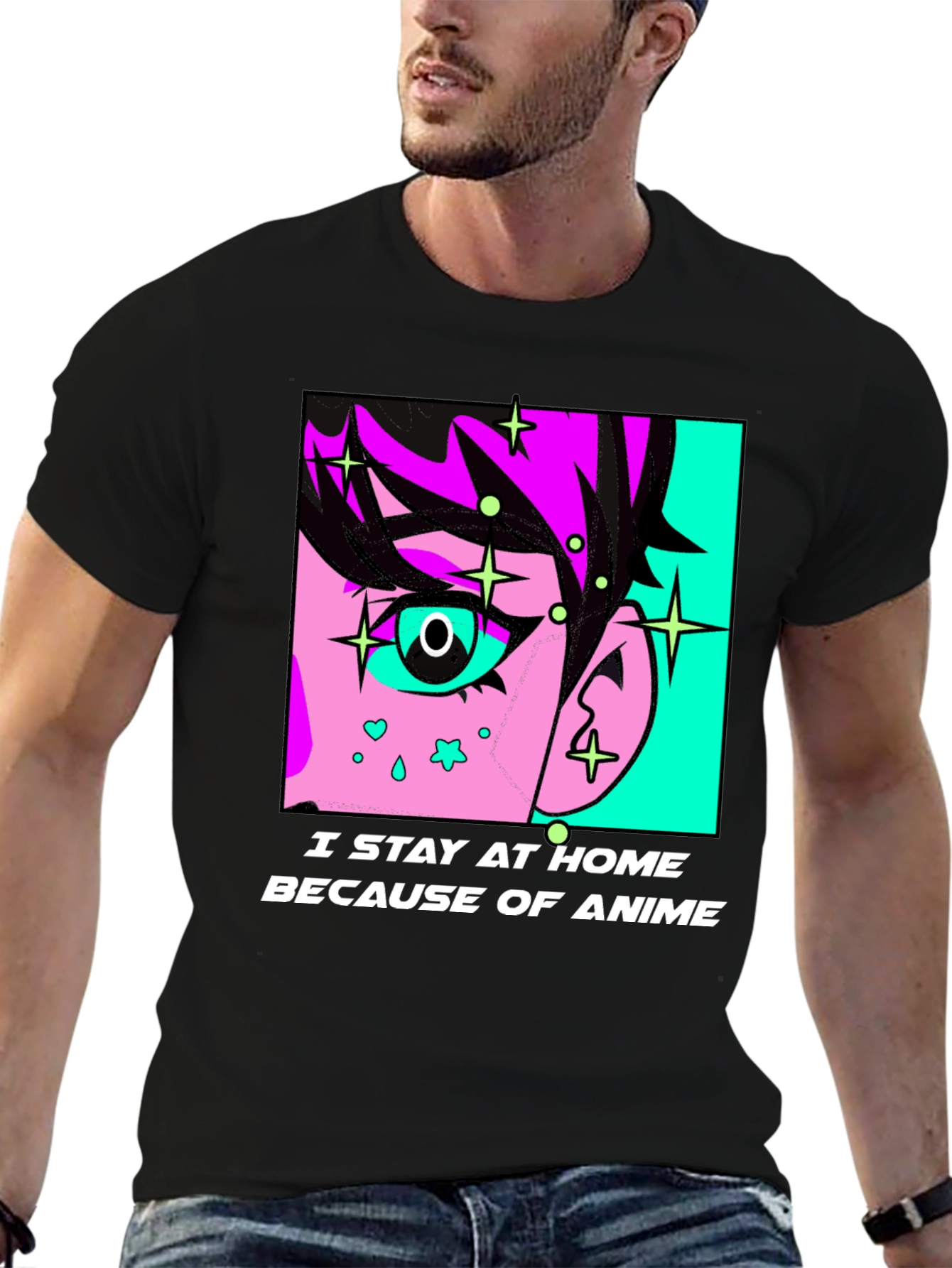 Anime Lover T-Shirt: Stay Home For Anime