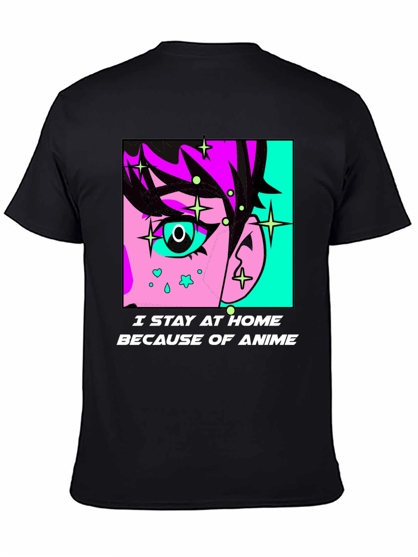 Anime Lover T-Shirt: Stay Home For Anime