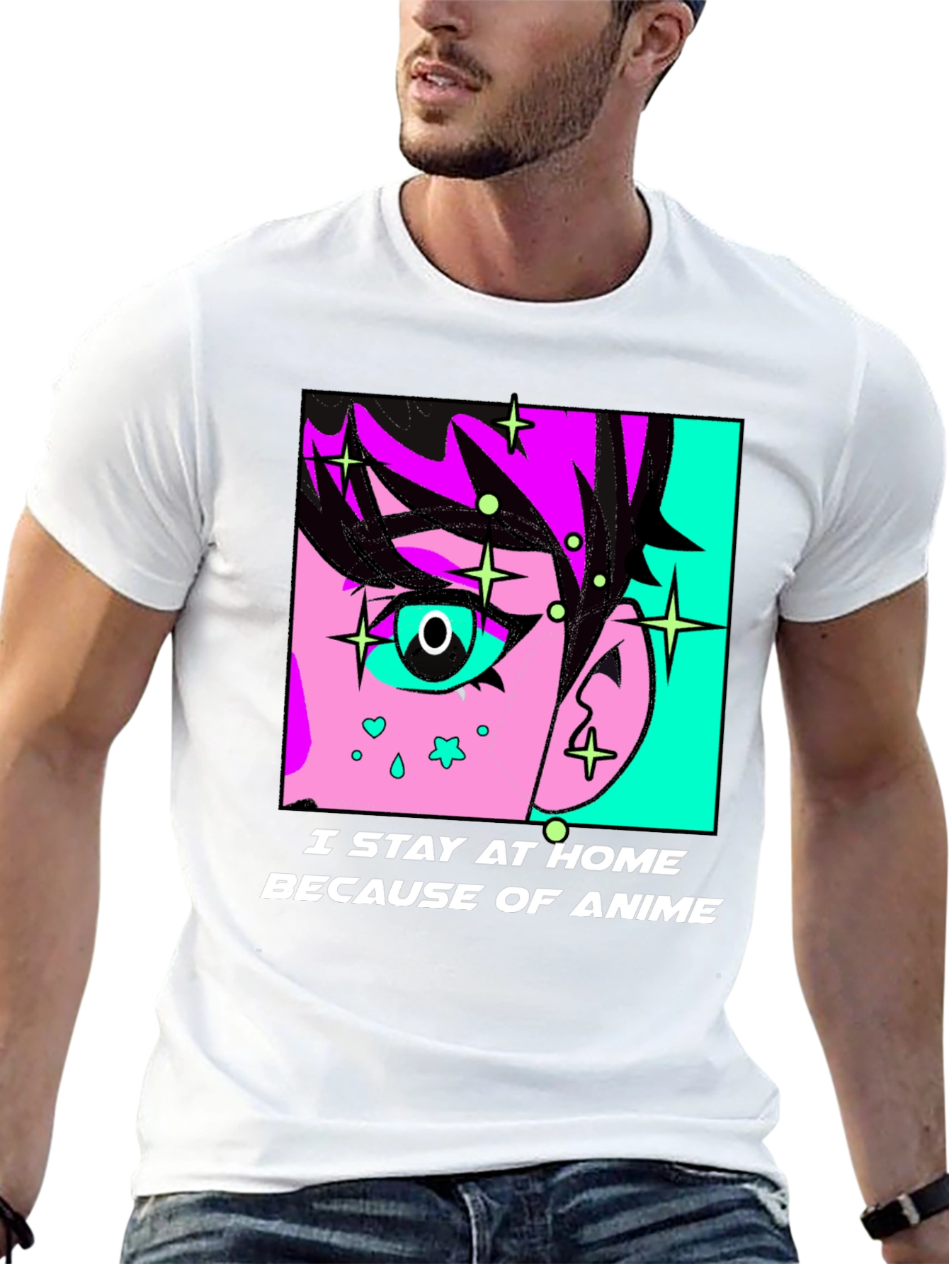 Anime Lover T-Shirt: Stay Home For Anime