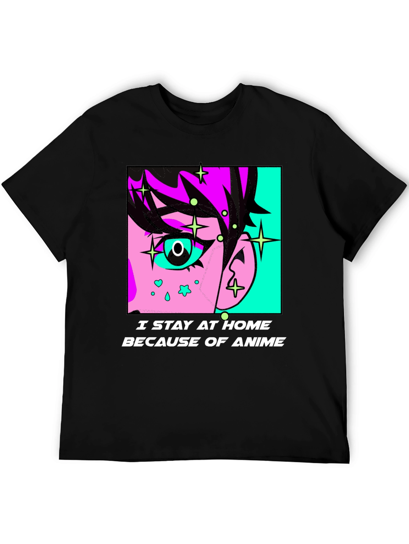Anime Lover T-Shirt: Stay Home For Anime