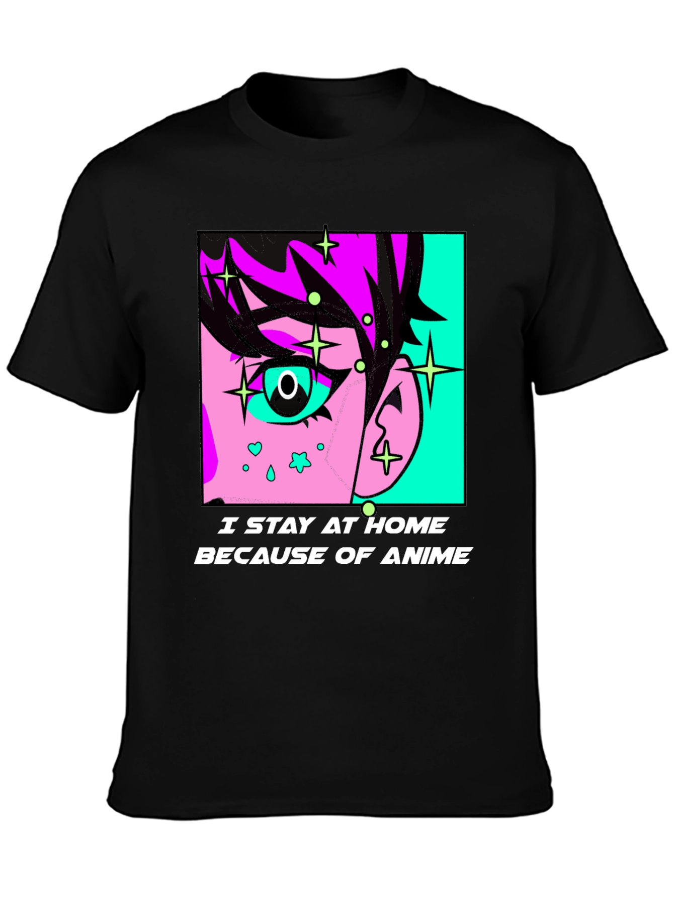 Anime Lover T-Shirt: Stay Home For Anime