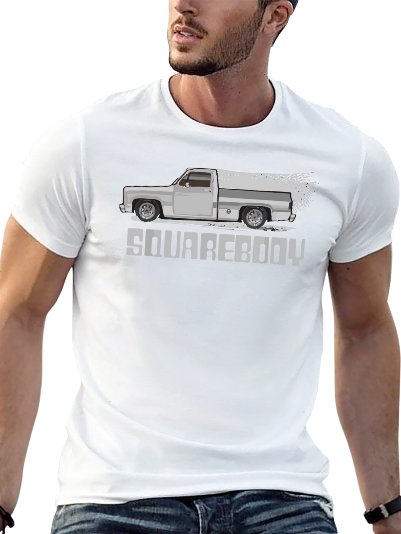 Squarebody Truck Graphic Tee - Classic Style