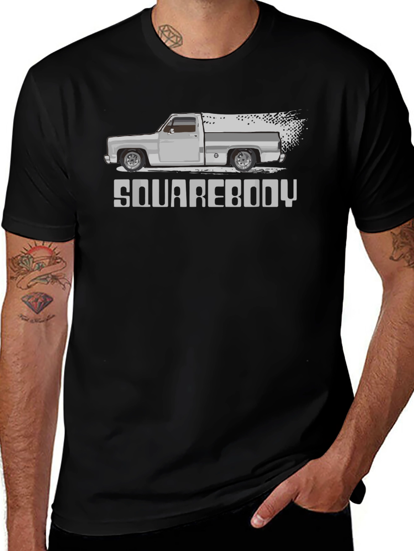 Squarebody Truck Graphic Tee - Classic Style