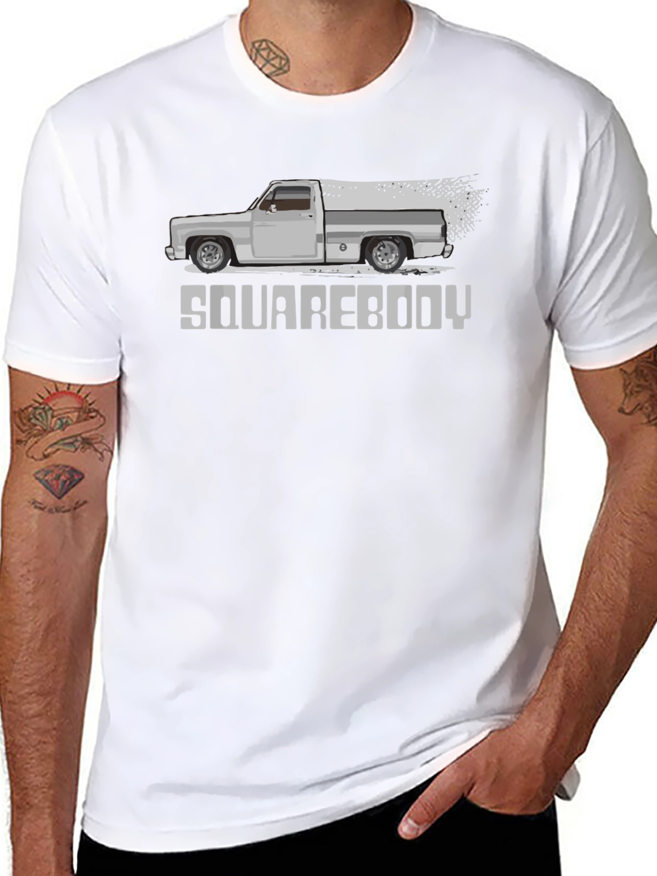 Squarebody Truck Graphic Tee - Classic Style