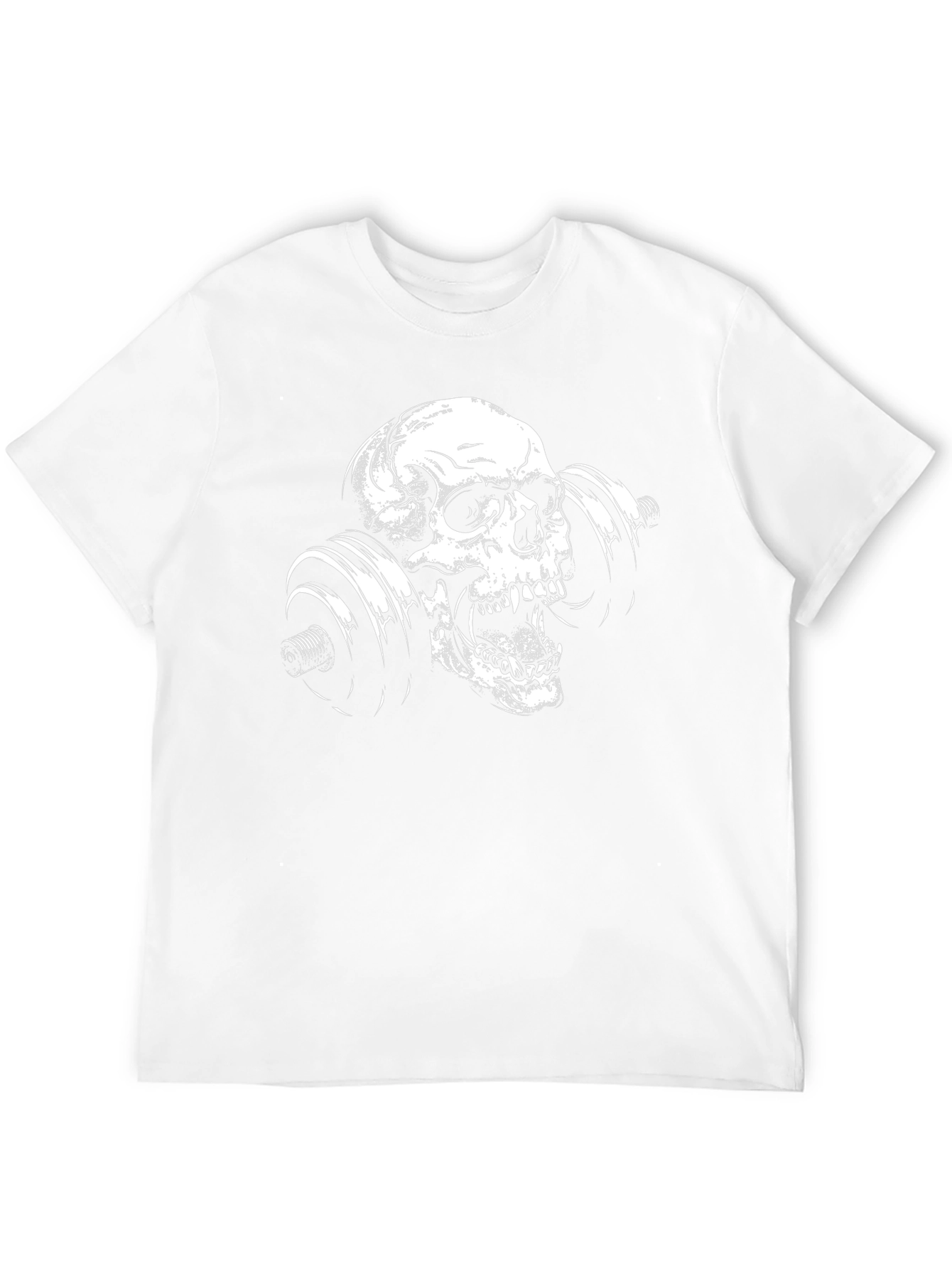 Skull Barbell Graphic Tee