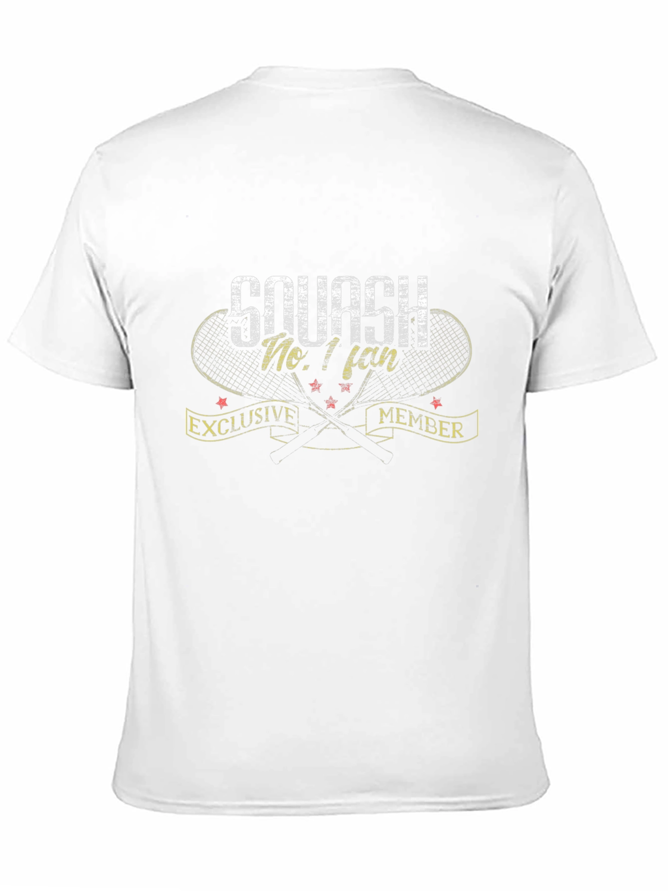 Squash No. 1 Fan Exclusive Member Black T-Shirt