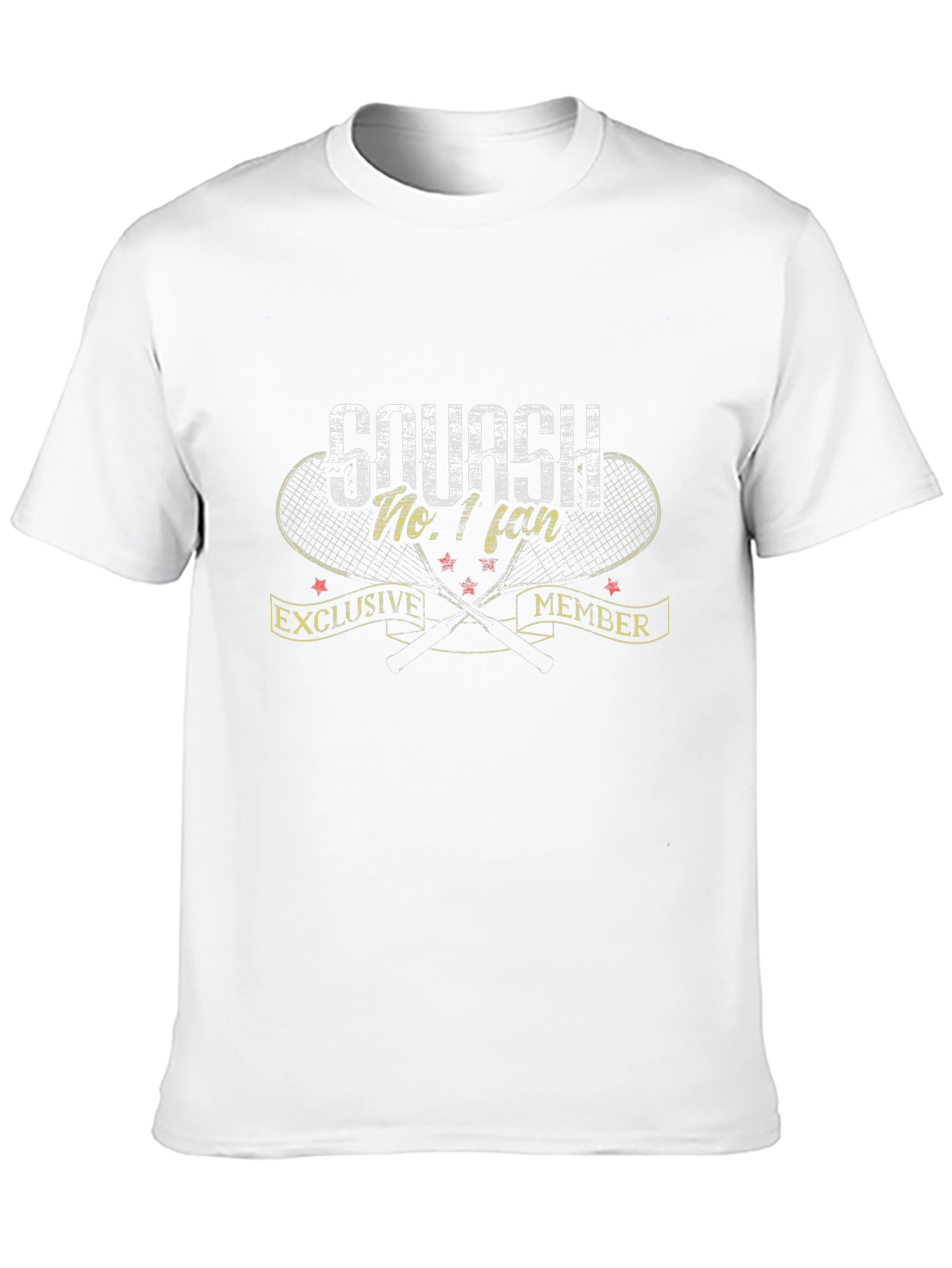 Squash No. 1 Fan Exclusive Member Black T-Shirt