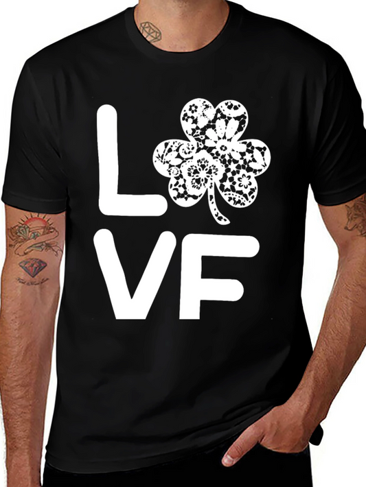 St. Patricks Day Love Shirt - Clover Tee