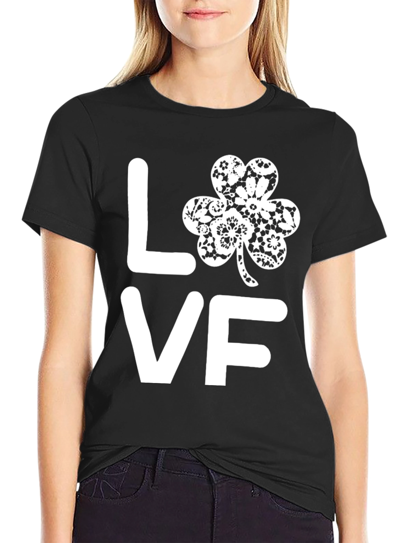 St. Patricks Day Love Shirt - Clover Tee