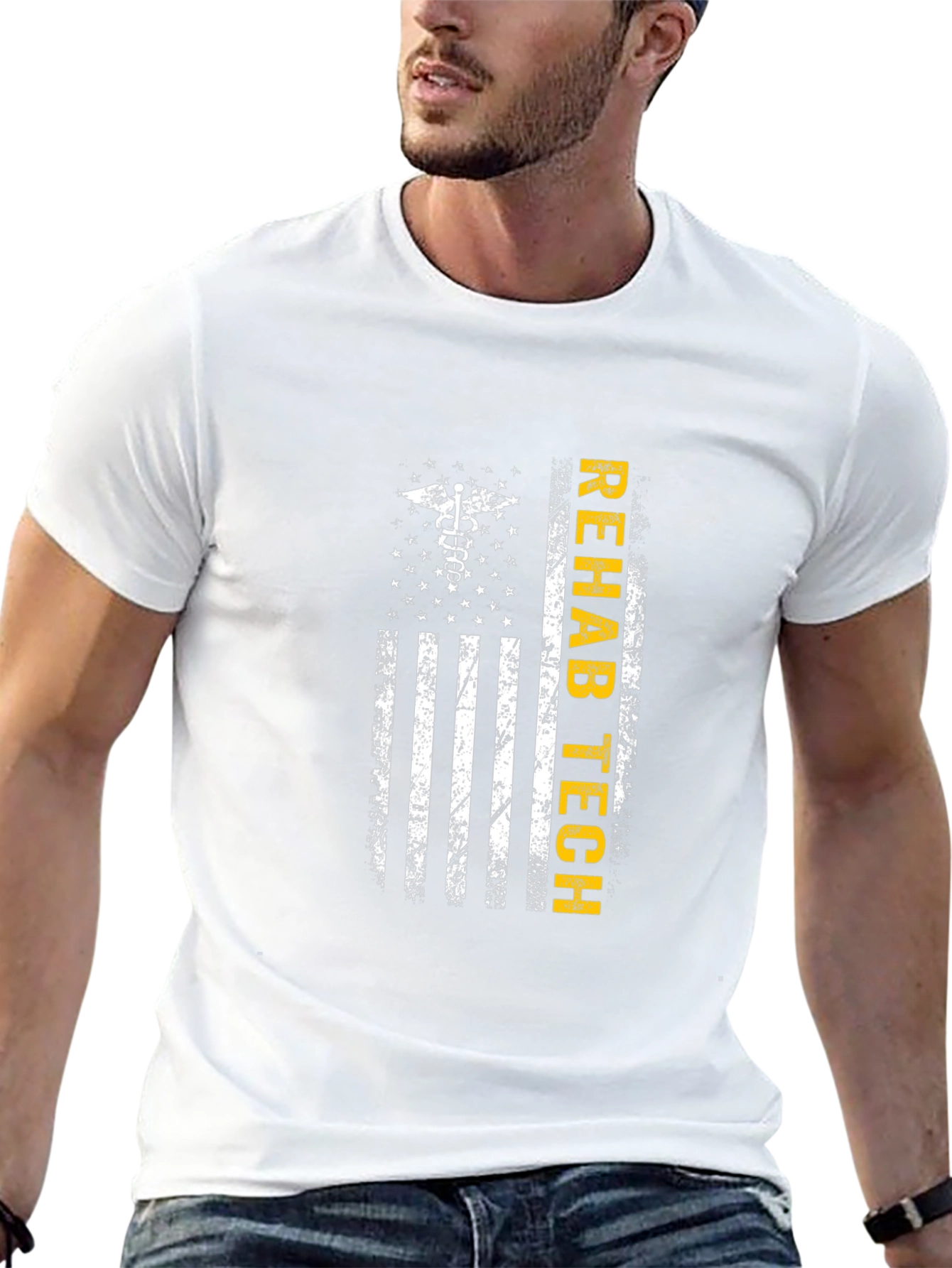 Rehab Tech American Flag T-Shirt