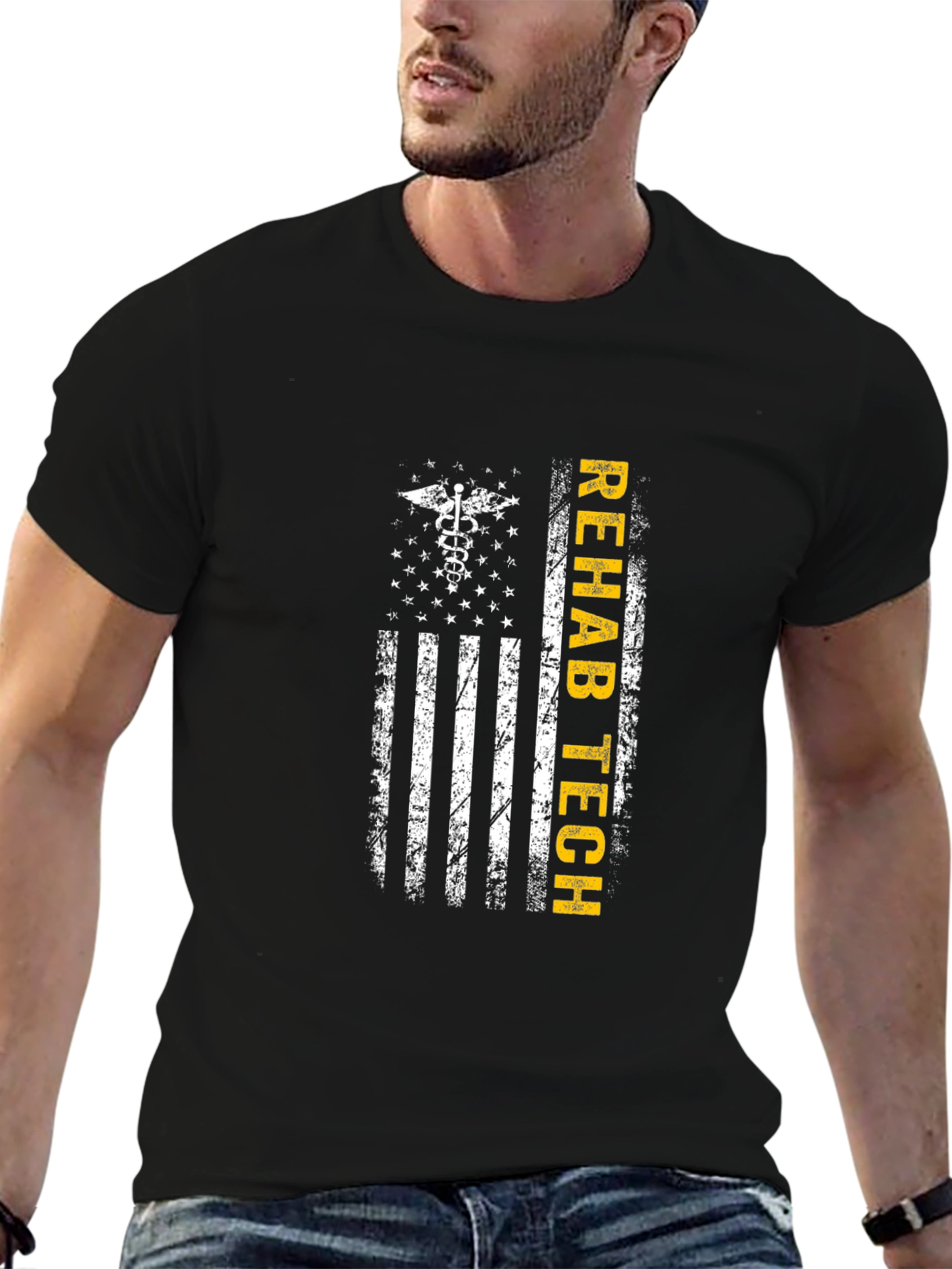 Rehab Tech American Flag T-Shirt