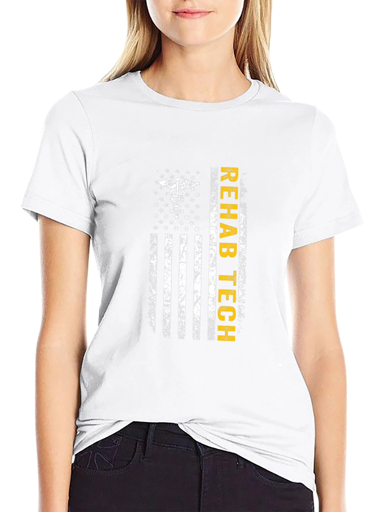 Rehab Tech American Flag T-Shirt