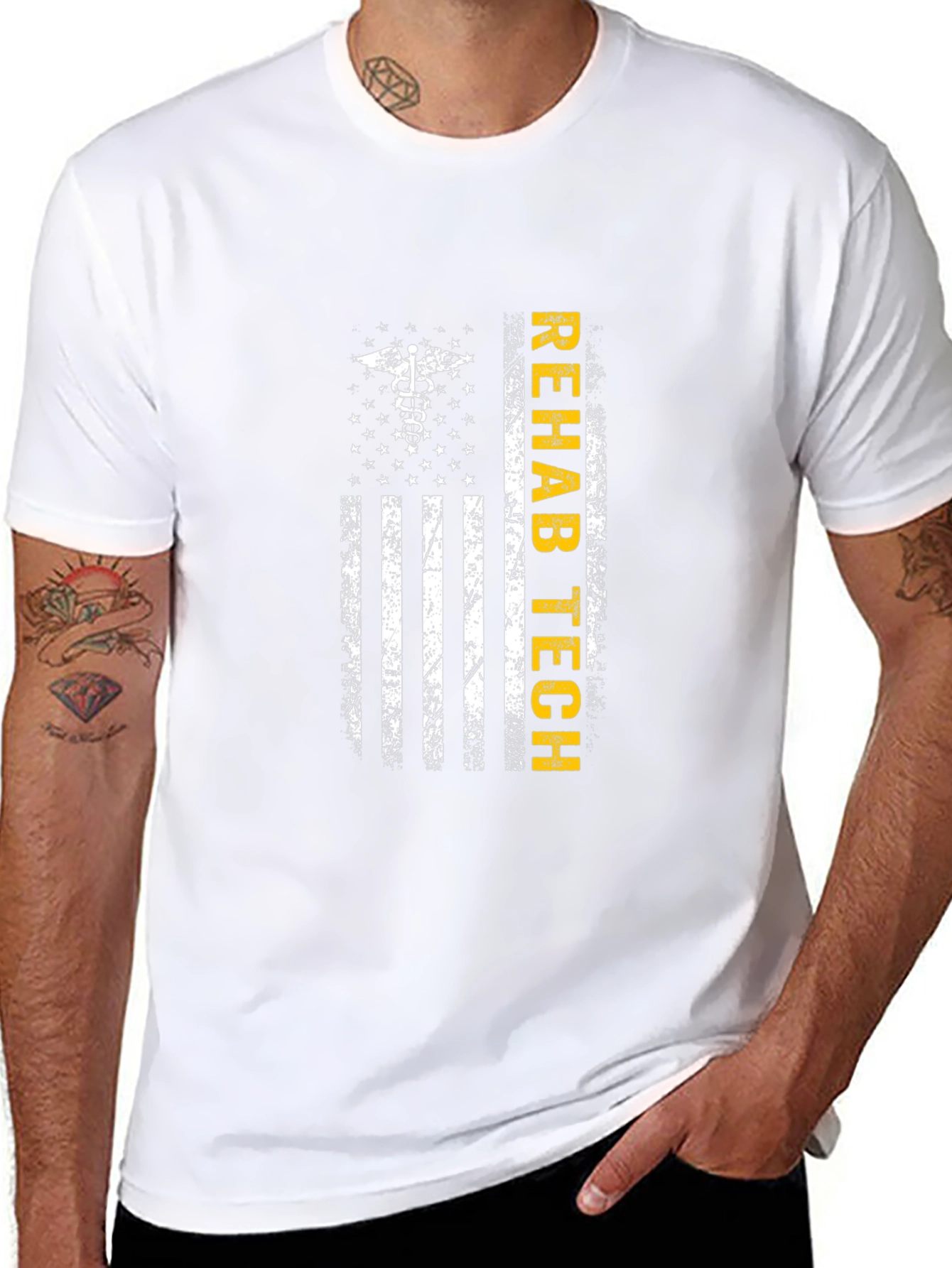 Rehab Tech American Flag T-Shirt