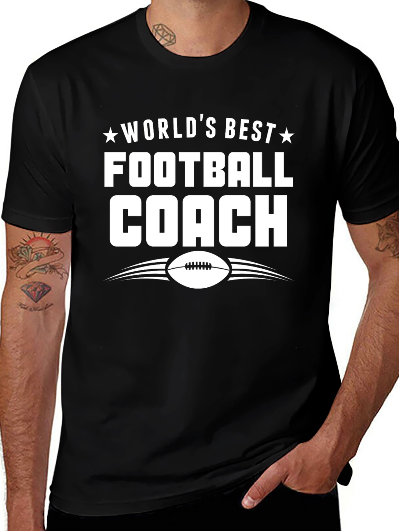 Worlds Best Football Coach T-Shirt