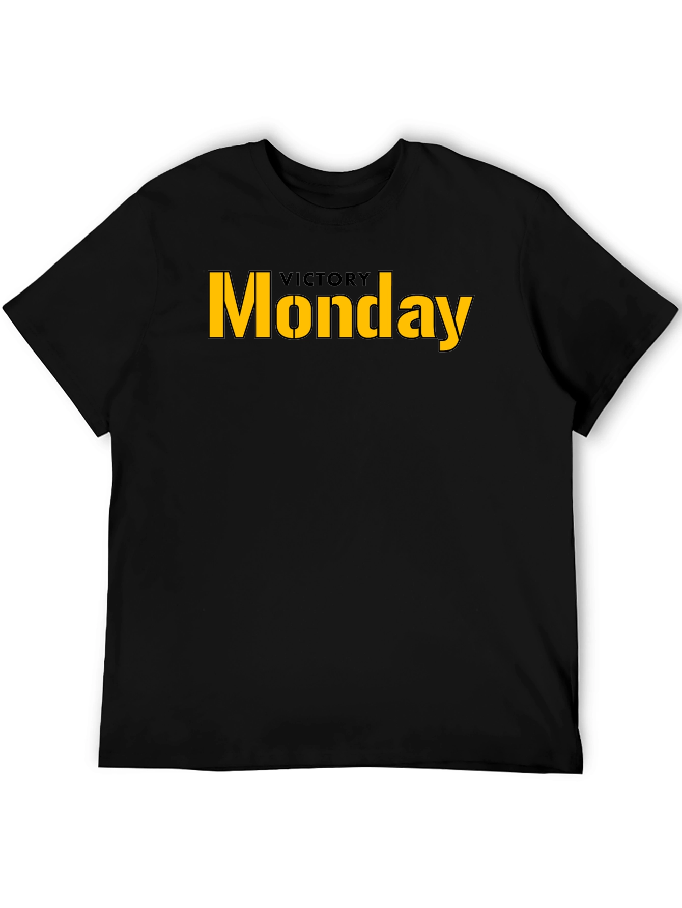 Victory Monday Black Tee