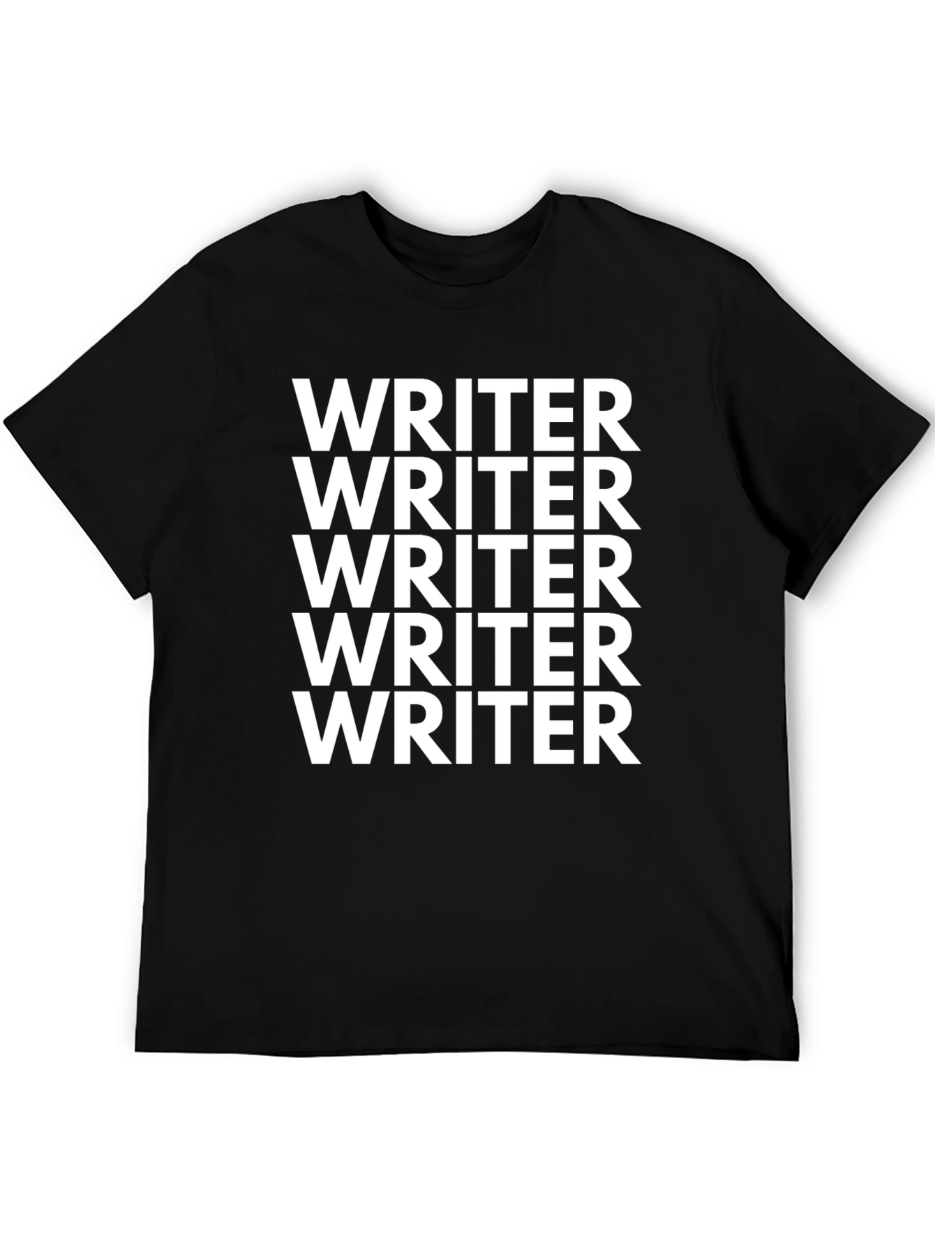 Writer Graphic Tee - Bold Statement T-Shirt