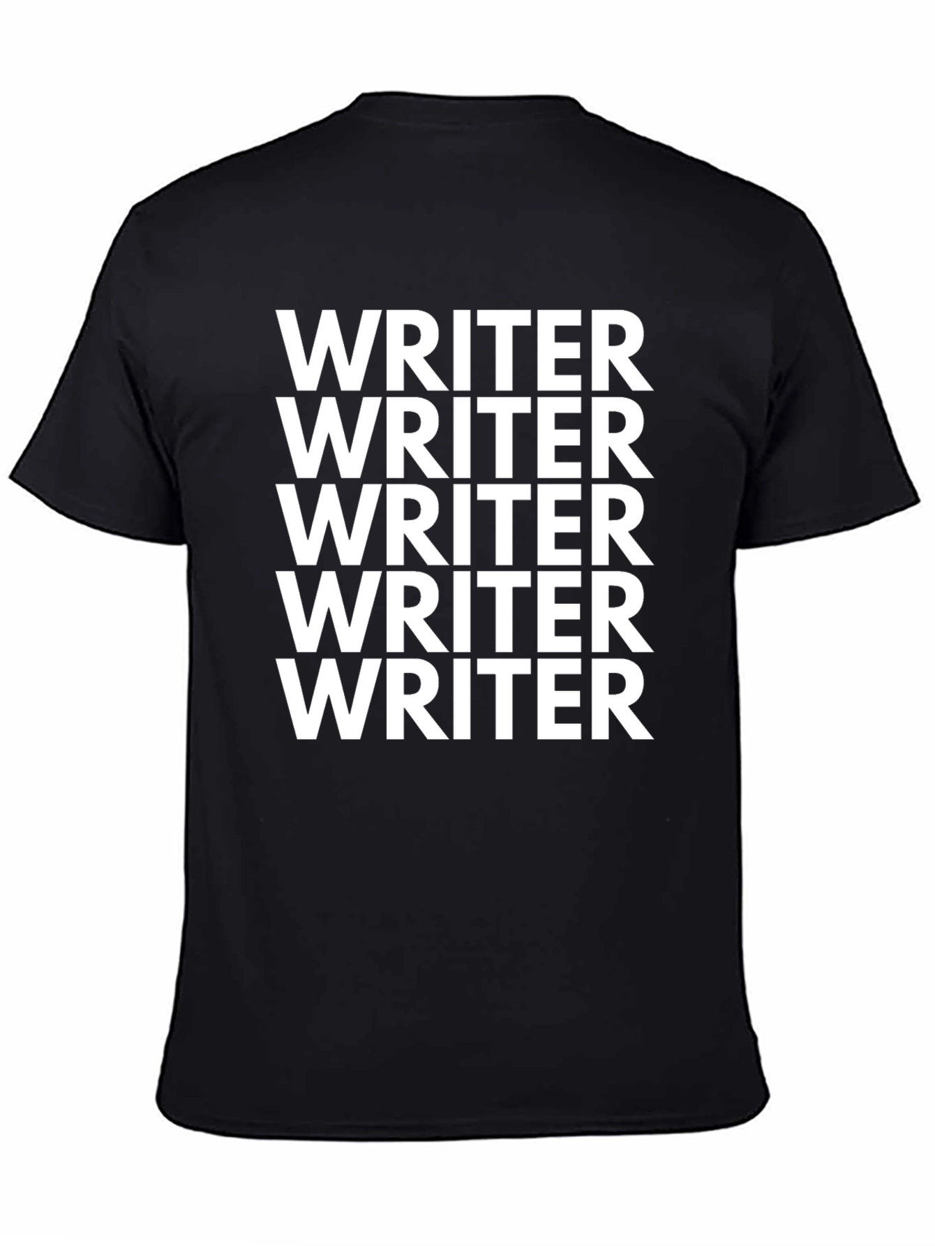 Writer Graphic Tee - Bold Statement T-Shirt
