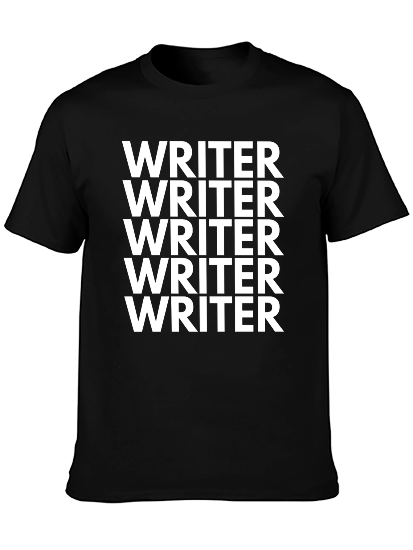 Writer Graphic Tee - Bold Statement T-Shirt