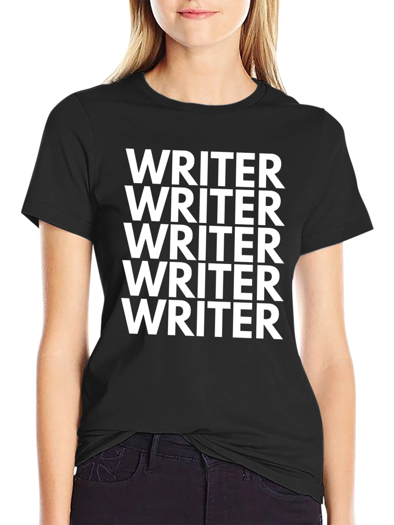 Writer Graphic Tee - Bold Statement T-Shirt