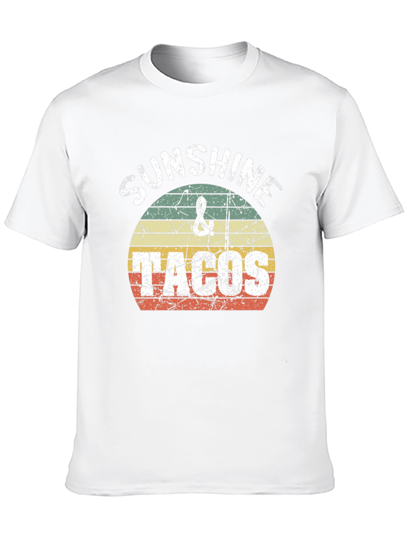 Sunshine Tacos Graphic Tee - Retro Style