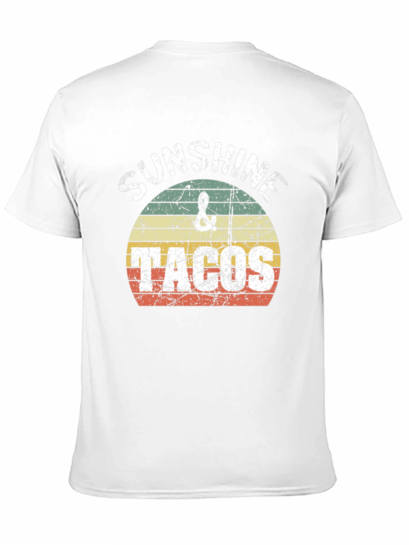 Sunshine Tacos Graphic Tee - Retro Style