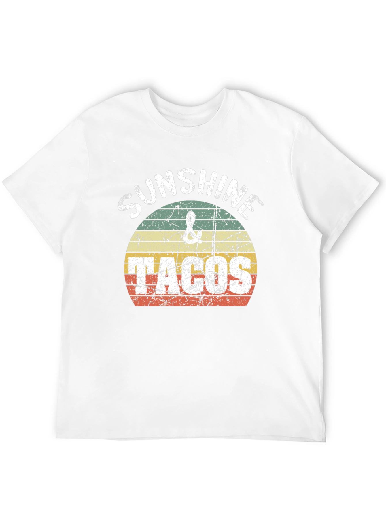 Sunshine Tacos Graphic Tee - Retro Style