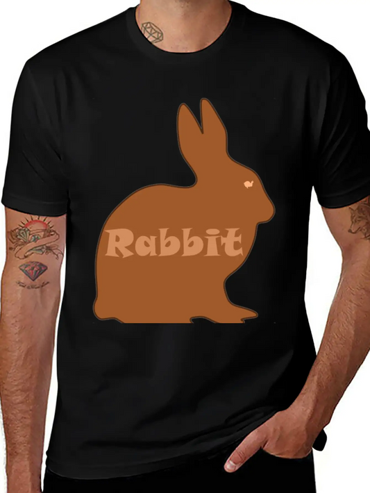 Rabbit Lightweight Cotton T-Shirt – Daily Comfort Graphic Shirt
