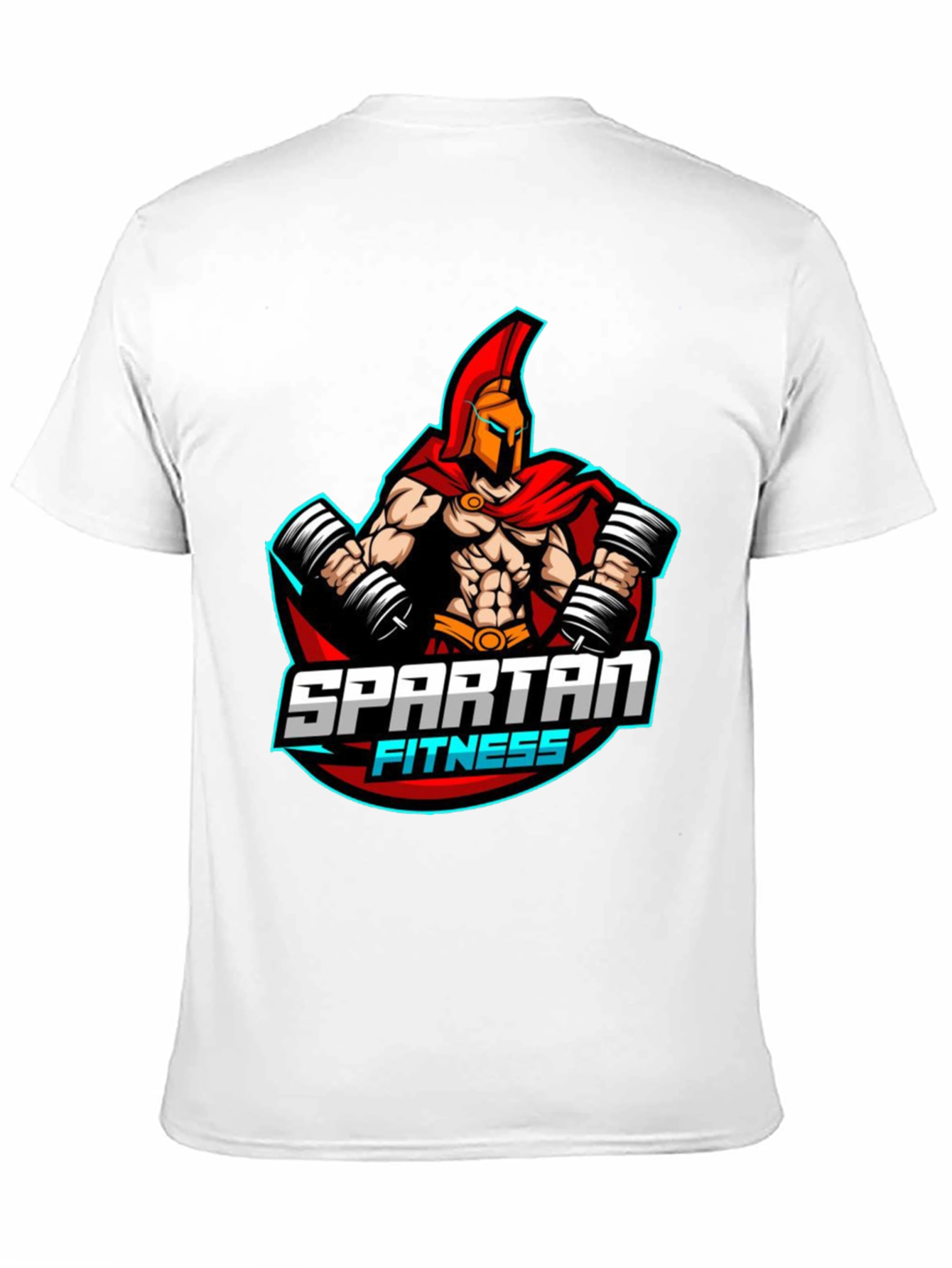 Spartan Fitness Black T-Shirt for Men