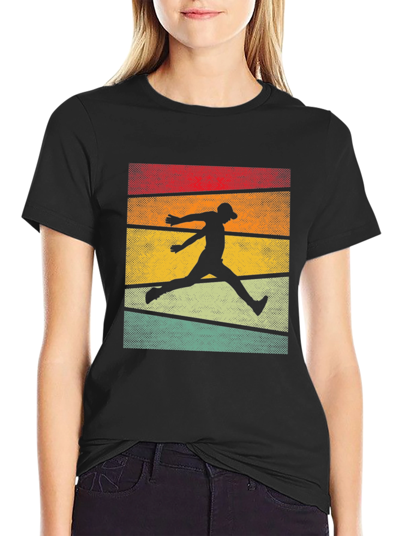 Retro Runner Graphic T-Shirt