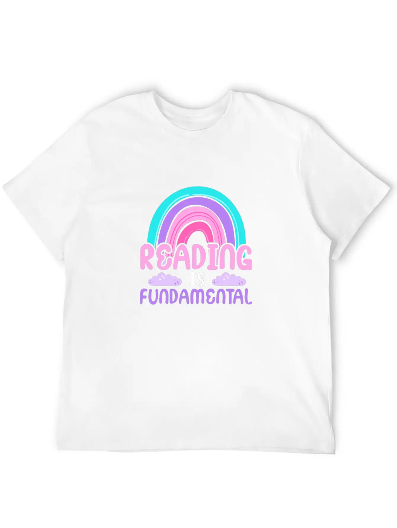 Reading Is Fundamental Lightweight Cotton T-Shirt – Daily Comfort Graphic Shirt