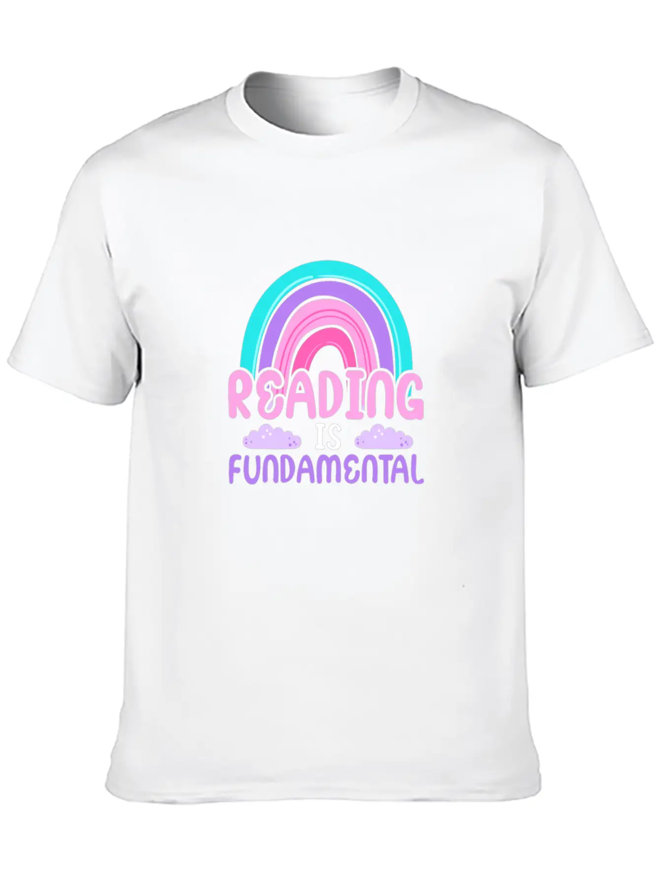 Reading Is Fundamental Lightweight Cotton T-Shirt – Daily Comfort Graphic Shirt