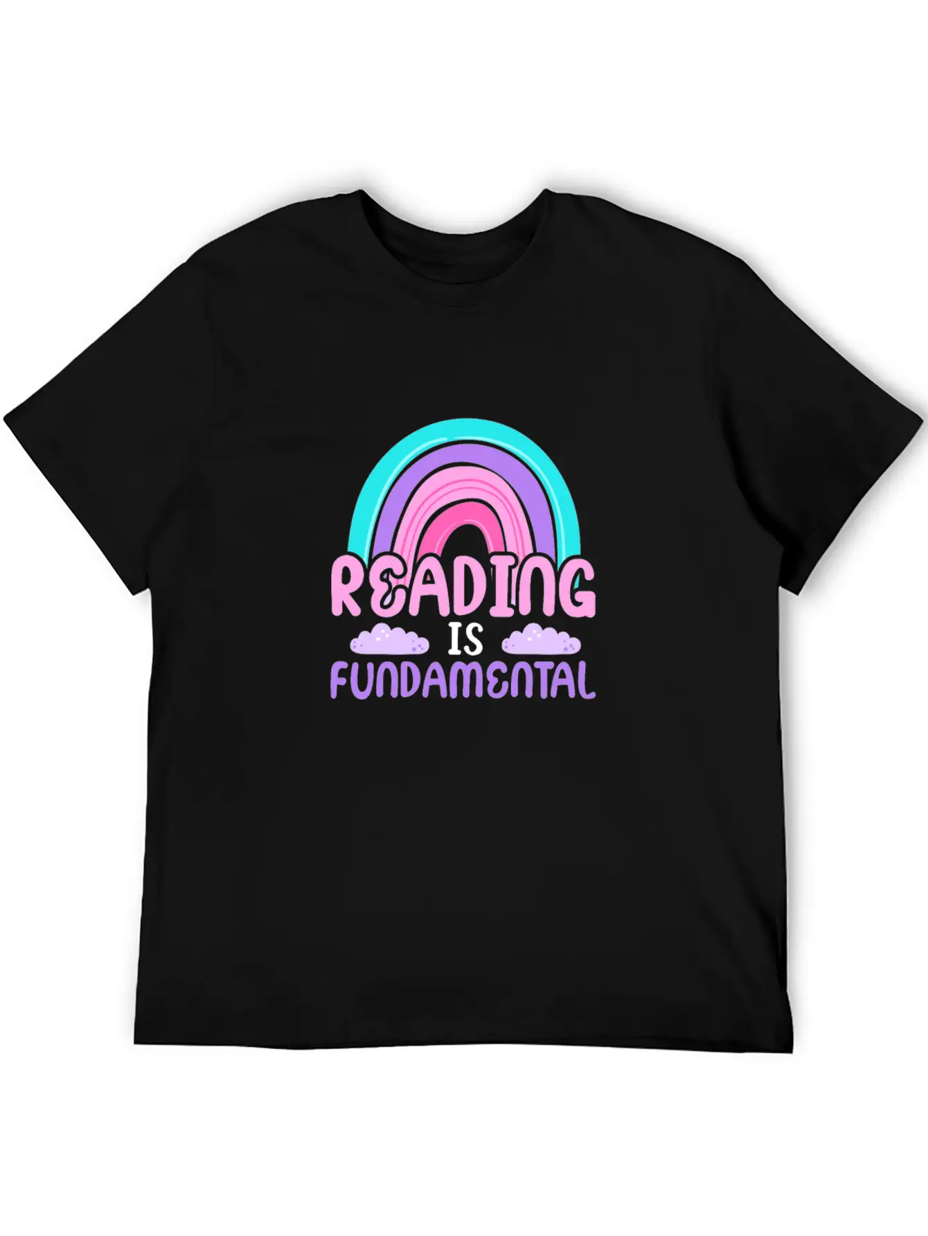 Reading Is Fundamental Lightweight Cotton T-Shirt – Daily Comfort Graphic Shirt