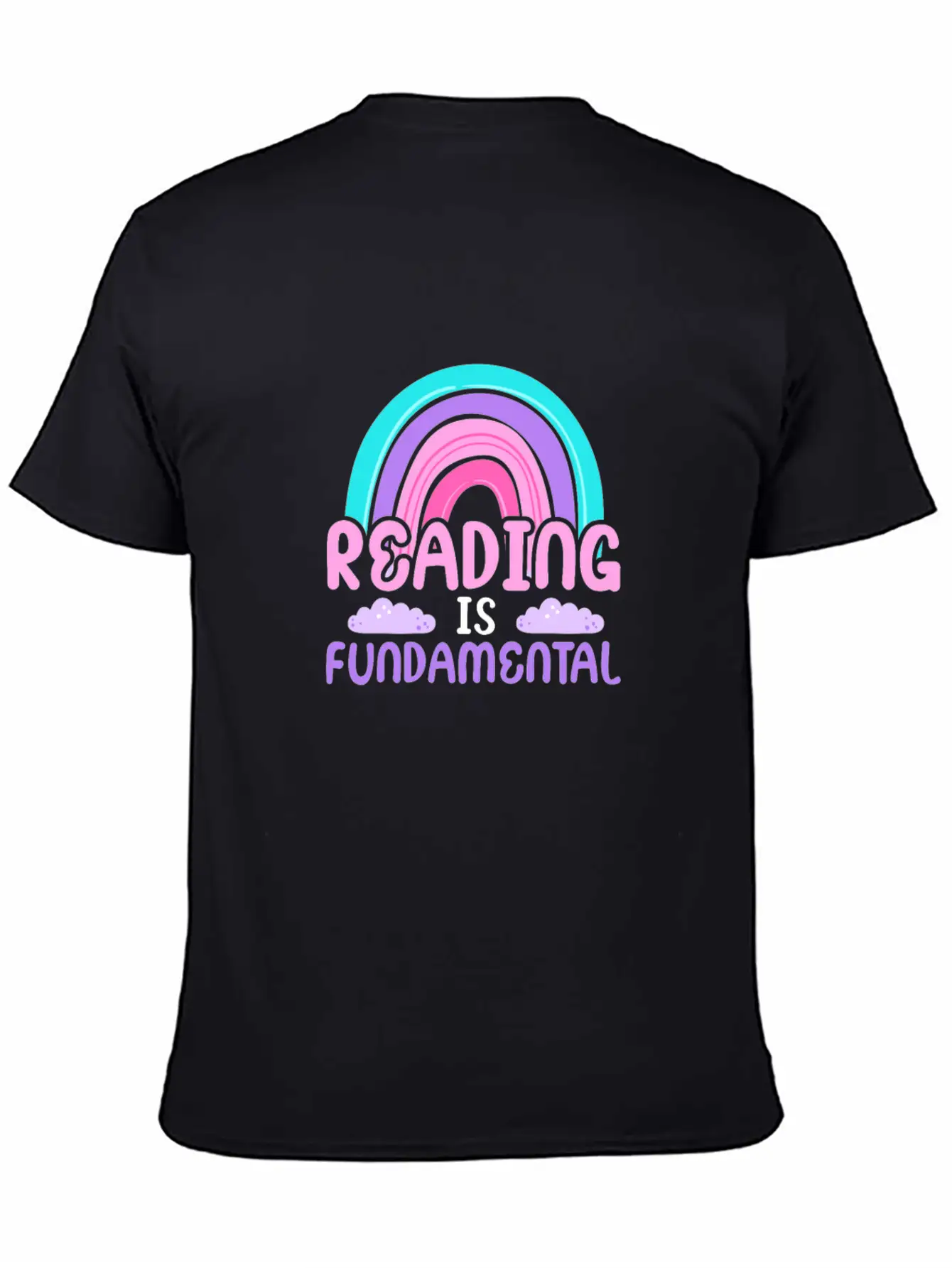 Reading Is Fundamental Lightweight Cotton T-Shirt – Daily Comfort Graphic Shirt