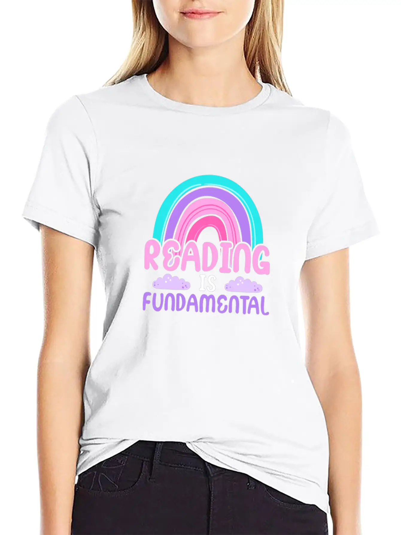 Reading Is Fundamental Lightweight Cotton T-Shirt – Daily Comfort Graphic Shirt