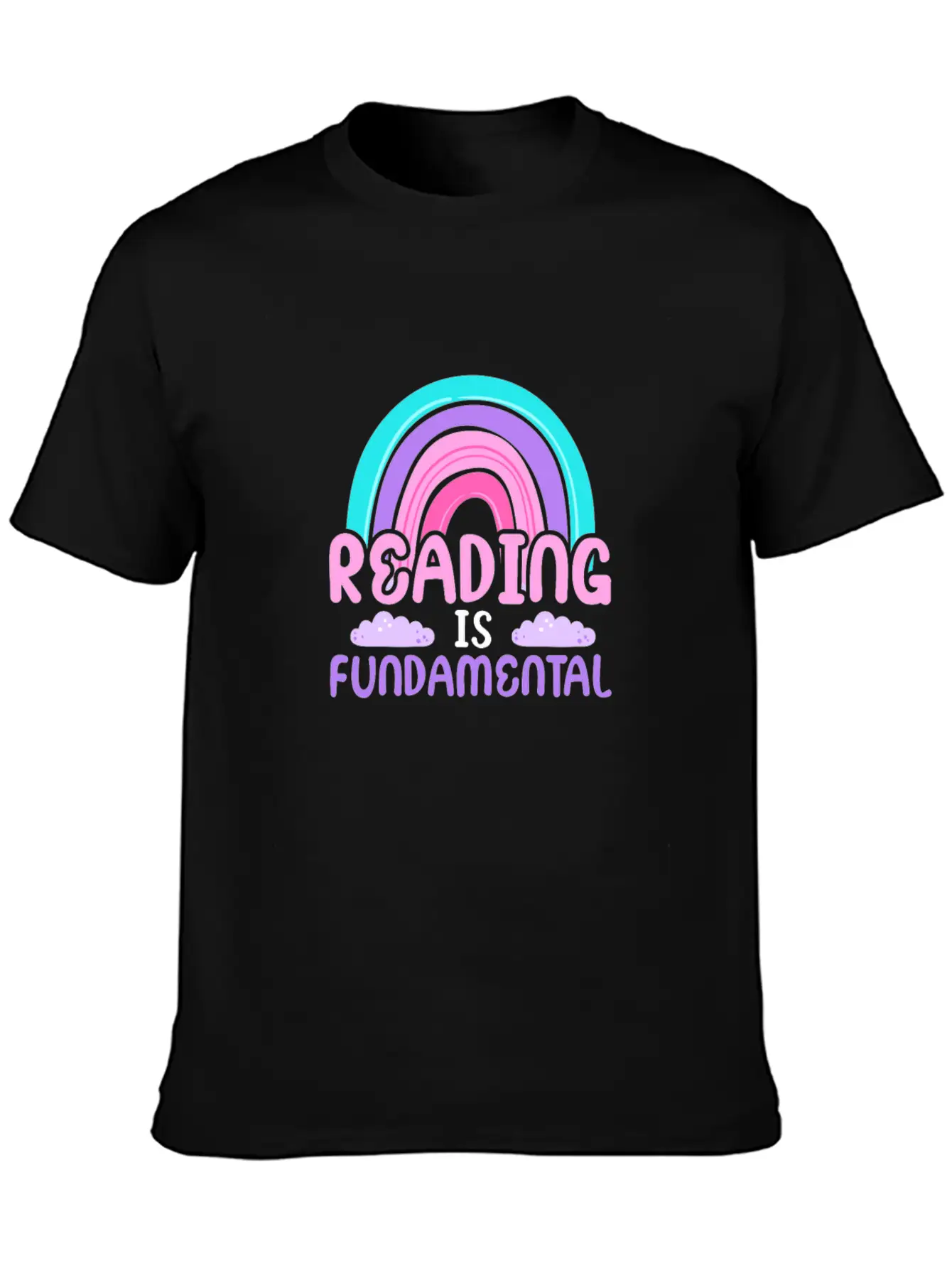 Reading Is Fundamental Lightweight Cotton T-Shirt – Daily Comfort Graphic Shirt