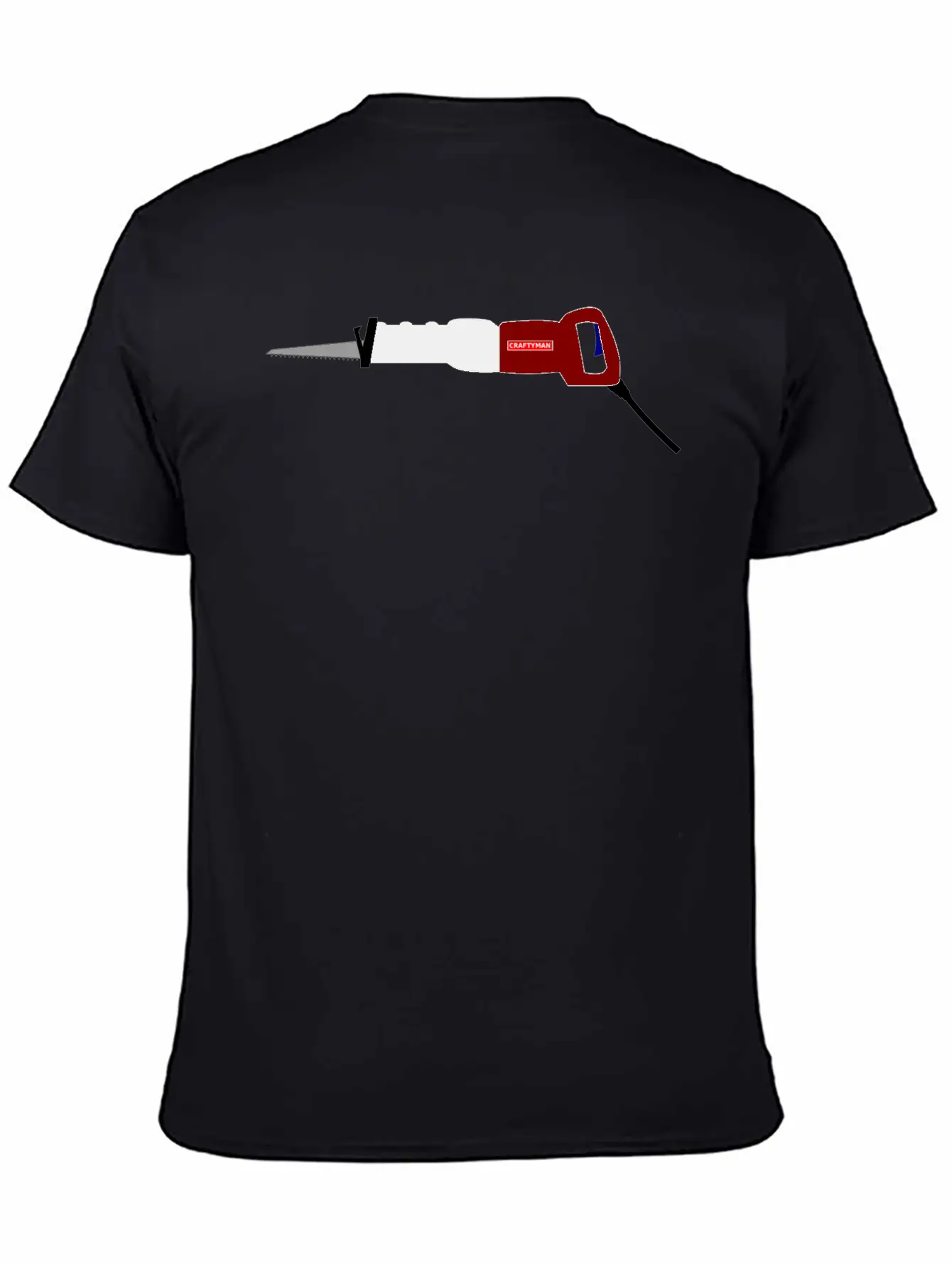Reciprocating Saw Lightweight Cotton T-Shirt – Daily Comfort Graphic Shirt