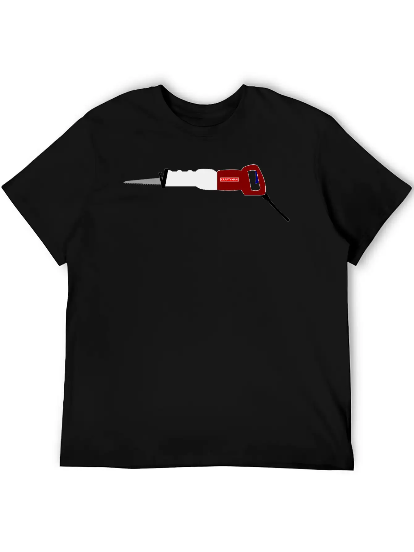 Reciprocating Saw Lightweight Cotton T-Shirt – Daily Comfort Graphic Shirt