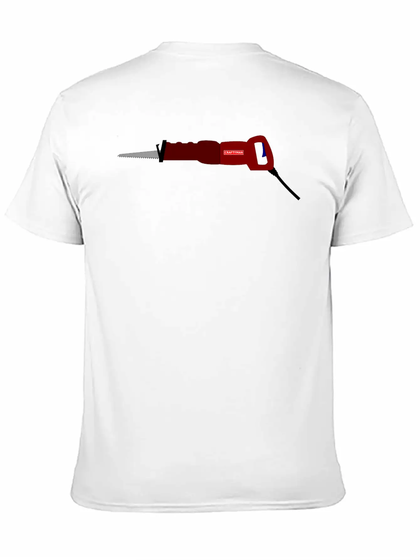 Reciprocating Saw Lightweight Cotton T-Shirt – Daily Comfort Graphic Shirt