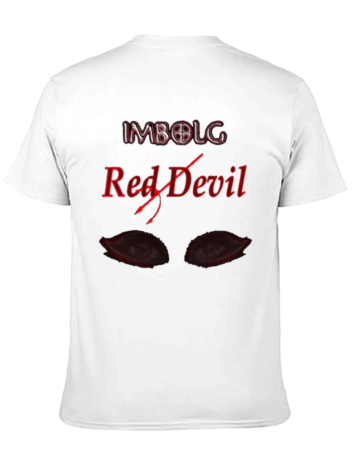 Red Devil Lightweight Cotton T-Shirt – Daily Comfort Graphic Shirt